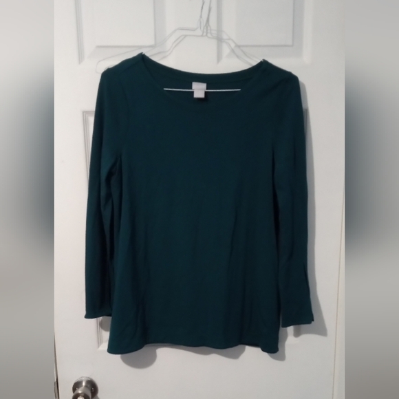 Chico's Tops - Chico's Teal Long Sleeve Top